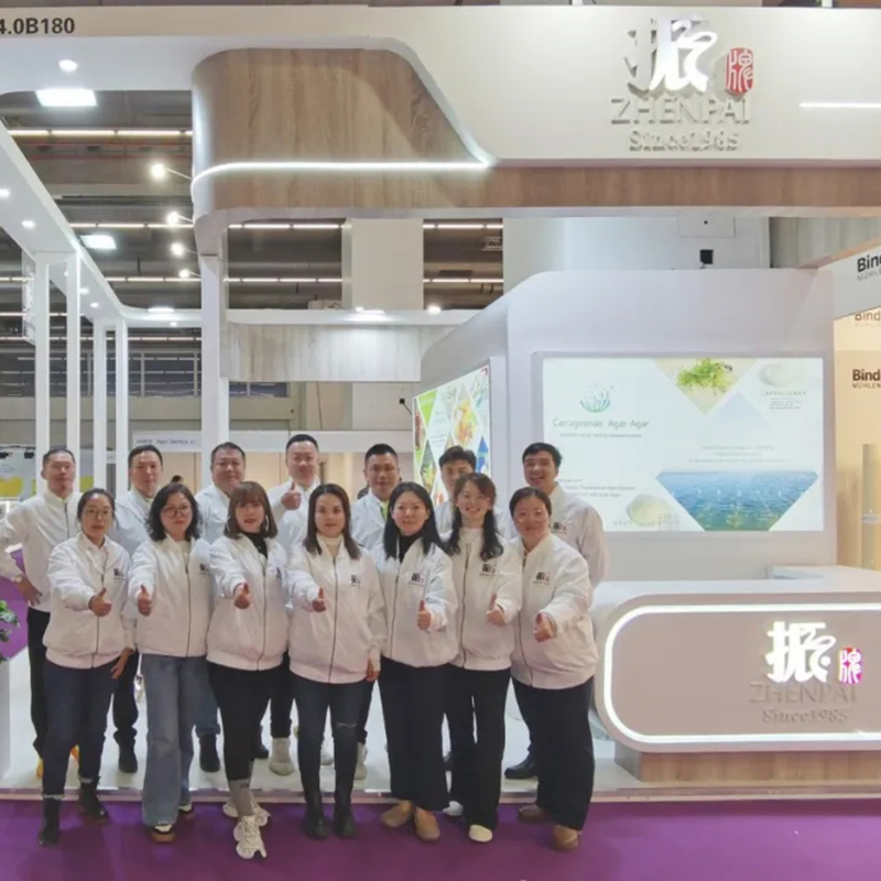 Zhenpai exhibits in Food Ingredients Europe 2023